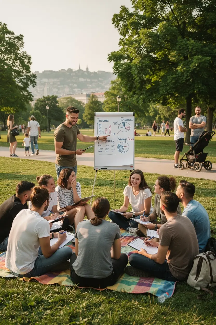 Személyes pénzügyi alapok bemutatása egy könyvvel a takarékosságról